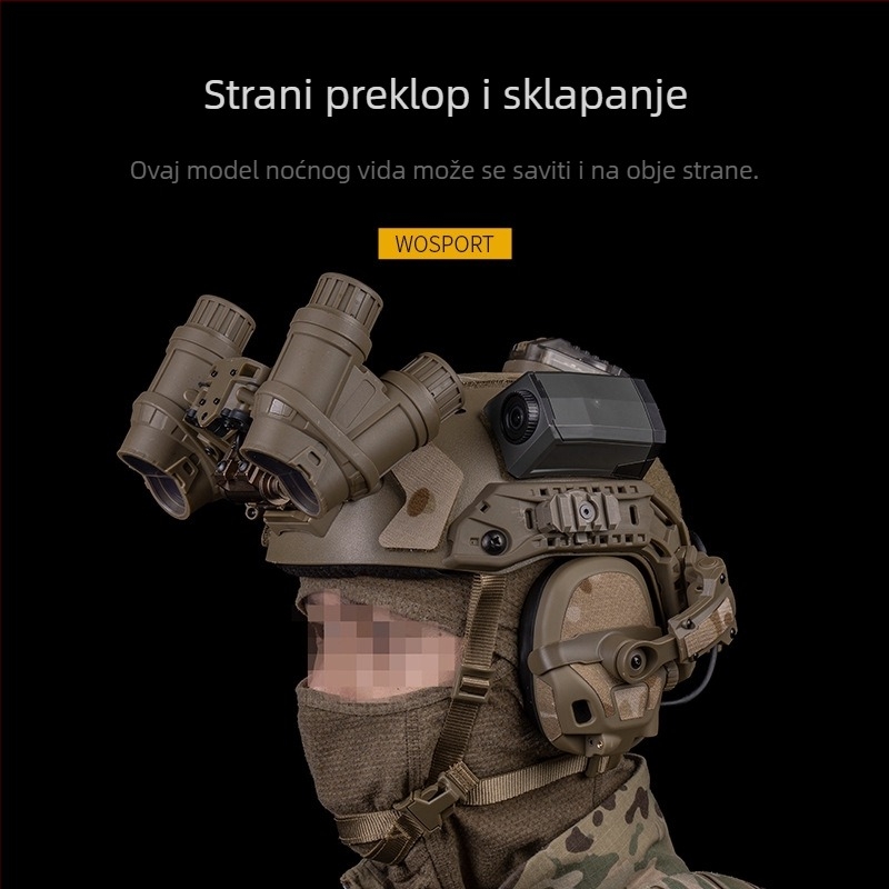 WOSPORT GPNVG-18 Četveroočni noćni uređaj, bočni preklop