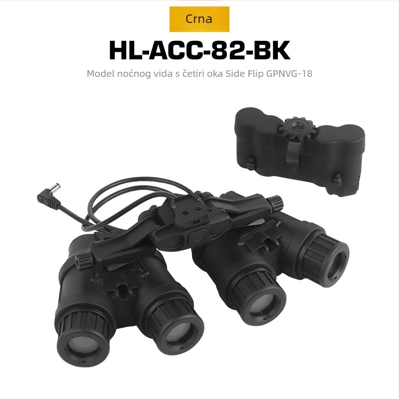 WOSPORT GPNVG-18 Četveroočni noćni uređaj, bočni preklop