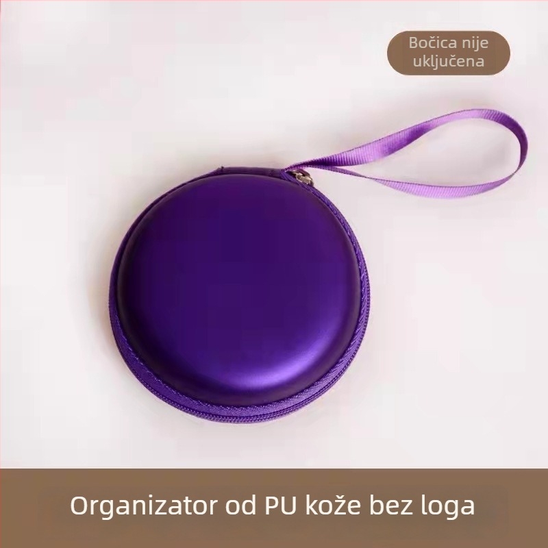 Torba za pohranu esencijalnog ulja s 10 pretinaca, PU materijal, vodootporna, ultra lagana, proširiva