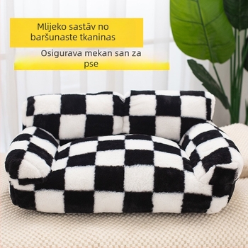 Osli platnena kućnica-udoban krevet za pse – udobnost četiri godišnja doba, prekogranični izvoz