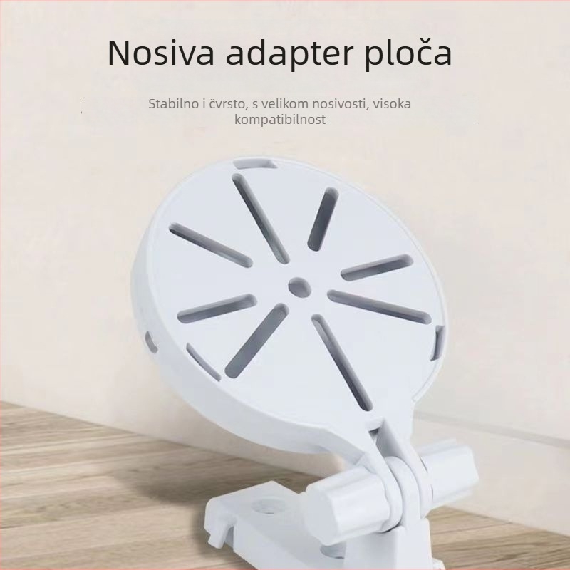 Bez bušenja univerzalni zidni nosač za unutarnje kamere nadzora (plastika, injekcijsko oblikovanje, Hong Xuan, s originalnom bazom za montažu)