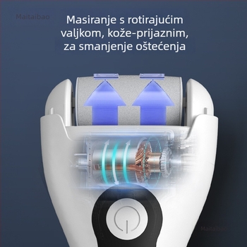 Električna pilica za stopala za pedikuru – automatska njega stopala, uklanjanje mrtve kože i žuljeva; Marka Exploration Still, Model AL757458886288, Proizvod Makit