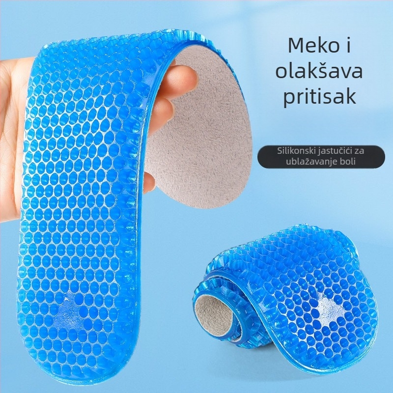 Silikonske uloške s uzorkom sa pčelinjim vzorom za muškarce i žene, upijaju znoj, dezodoriraju i ublažavaju udarce, prilagodljivi rezovi, suhi i prozračni za sportske cipele