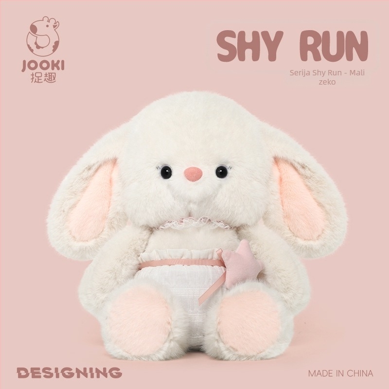 Catch Fun plišani slon - kratki pliš, punjenje PP pamuk, model životinja, prilagodba logotipa privatna marka