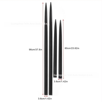 Protukolizijska traka za vrata automobila, ABS plastika, Univerzalni model, TL marka, Long Sword