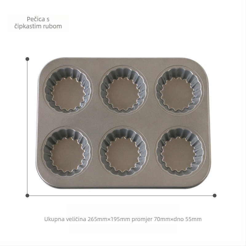 Kalup za kekse, Fruit Tower Mould serija, Nepravilog oblika, Ugljikova čelika, 2024