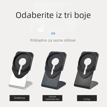 Stalak za bežično punjenje od aluminijske legure za Apple iPhone, stolna upotreba