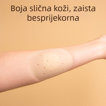 Silikonska pločica za prsa - prozračna, nevidljiva, izuzetno tanka, kružni oblik, sexy dizajn