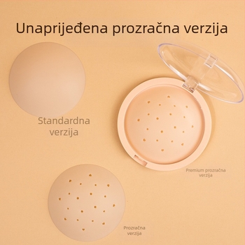 Silikonska pločica za prsa - prozračna, nevidljiva, izuzetno tanka, kružni oblik, sexy dizajn