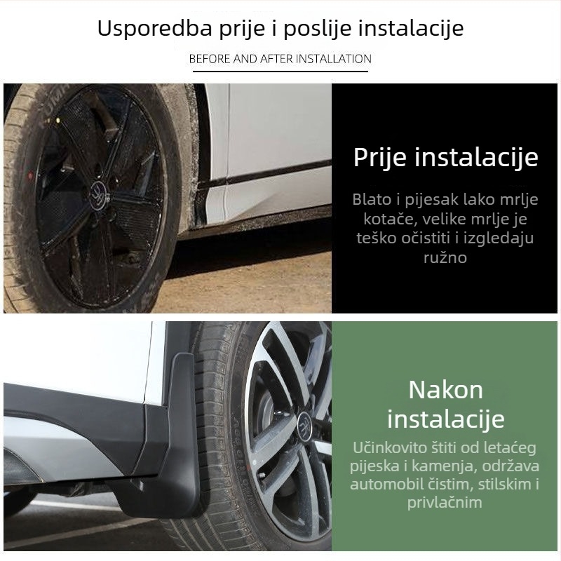 Blatnik za gumu BYD Song Plus DM-i EV (2023–2025), Materijal: TPE+PP