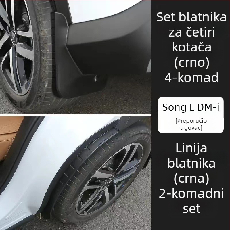 Blatnik za gumu BYD Song Plus DM-i EV (2023–2025), Materijal: TPE+PP