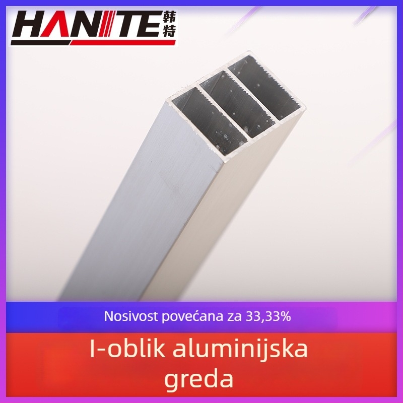 Aluminijska legura – križna greda za nosač prtljage – dodatak za modifikaciju uz mogućnost prilagodbe obrade
