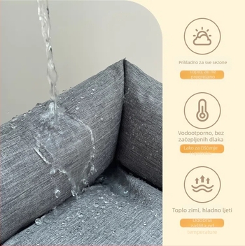 Ležaljka za psa - Oxford platno, vodootporna, četiri sezone, gnijezdo za kućne ljubimce