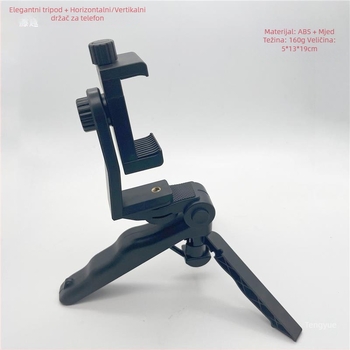 Mini stativ za kameru za stolno korištenje, ručni stabilizator i selfie držač