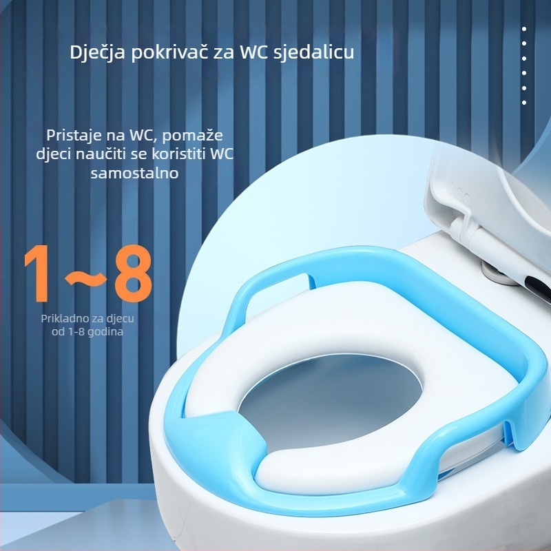 Dječje WC sjedalo s protukliznim držačem, PP materijal, Yingfeng, Zhejiang