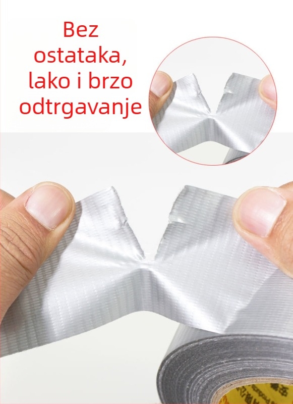 Vjetroodbojna traka za vrata i prozore – PET materijal, širina 5 cm, duljina 5-50 m, ljepilo na bazi gume, visoka viskoznost