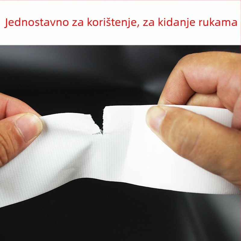 Vjetroodbojna traka za vrata i prozore – PET materijal, širina 5 cm, duljina 5-50 m, ljepilo na bazi gume, visoka viskoznost