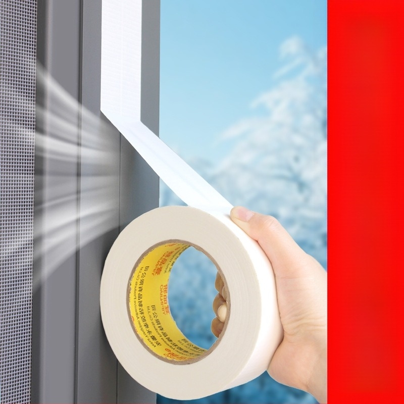 Vjetroodbojna traka za vrata i prozore – PET materijal, širina 5 cm, duljina 5-50 m, ljepilo na bazi gume, visoka viskoznost