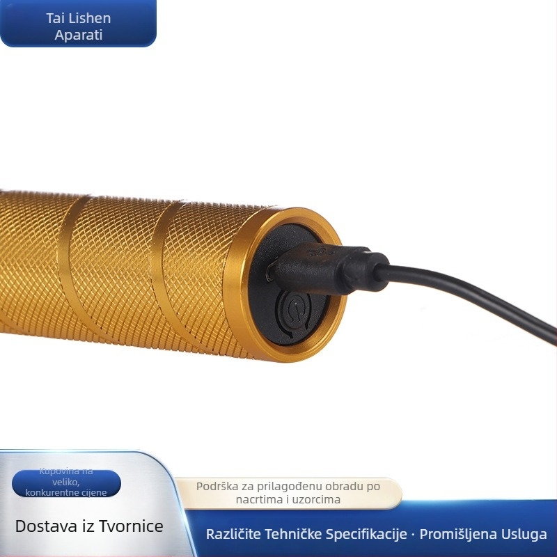 Električni stroj za šišanje kose za golu glavu, punjiv, odvojiva oštrica za pranje vodom, četkasti motor, oštrica od nehrđajućeg čelika, trajanje baterije 3-6 sati