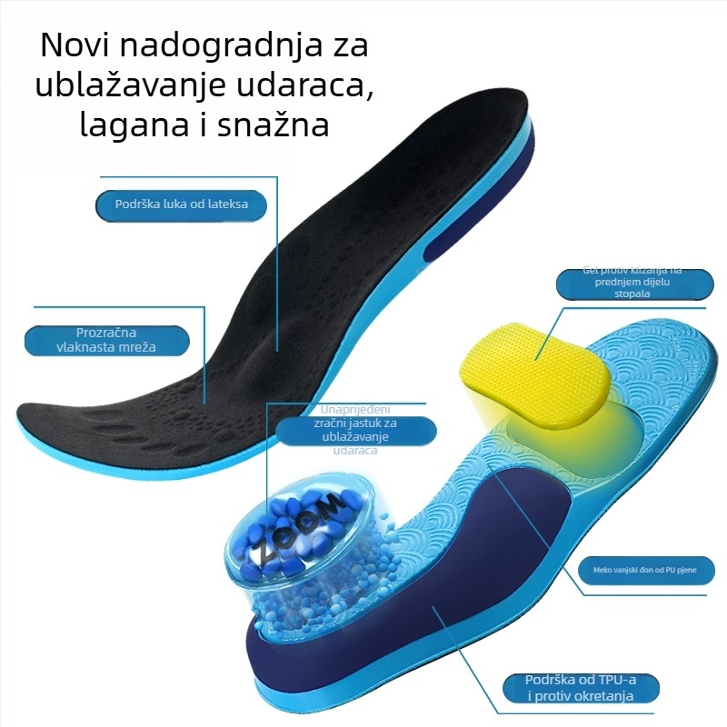 Drveni ulošak za olakšanje bolova u peti – pogodna za platnene cipele, proljeće