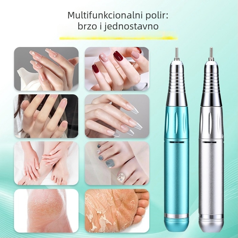 Električna bušilica za nokte s zaslonom, USB napajanje, 35000 RPM, DF101 model, Duofu marka