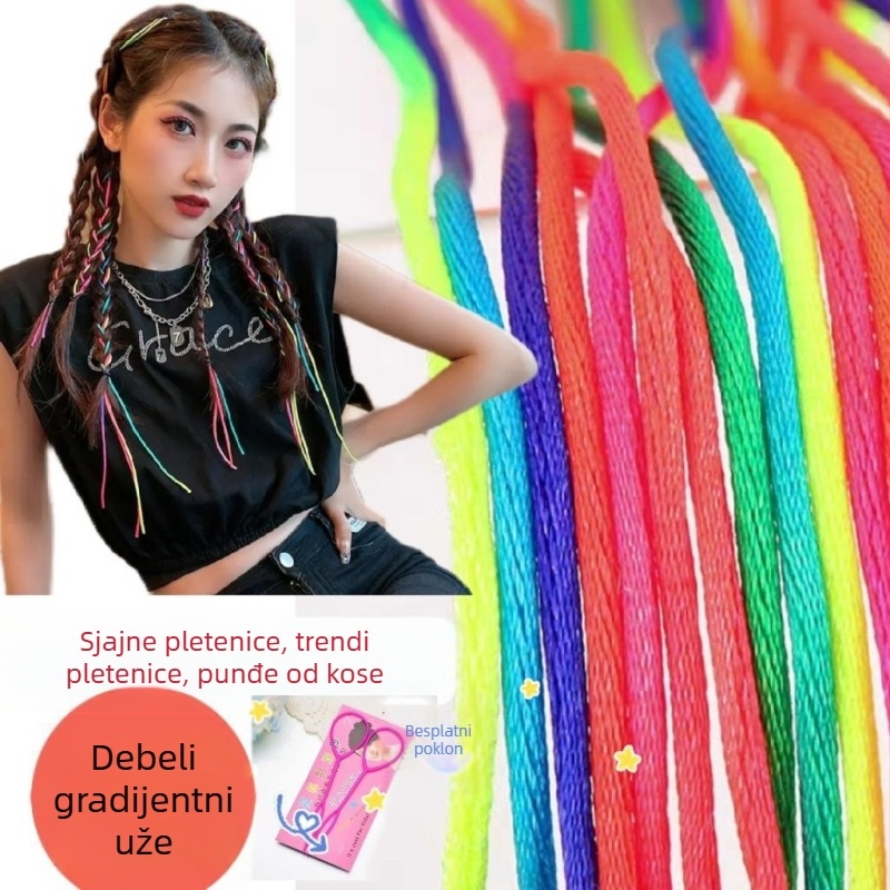 Set frizura za djecu, etnički stil, ljetno izdanje 2021