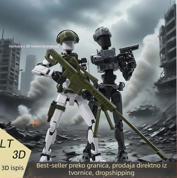 Sastavljiva plastična figura, uzrast 7–14 godina, pakiranje: šarena kutija i mrežasta vrećica, potiče razvoj emocija, vizualnih i intelektualnih vještina, praktične i kognitivne vještine