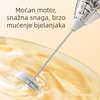 Ručni bežični pjenač mlijeka, 3 brzine, ispod 100 W, model 306