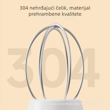 Ručni bežični pjenač mlijeka, 3 brzine, ispod 100 W, model 306