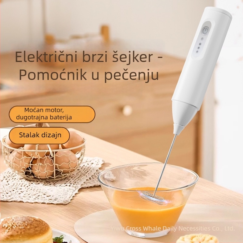 Ručni bežični pjenač mlijeka, 3 brzine, ispod 100 W, model 306