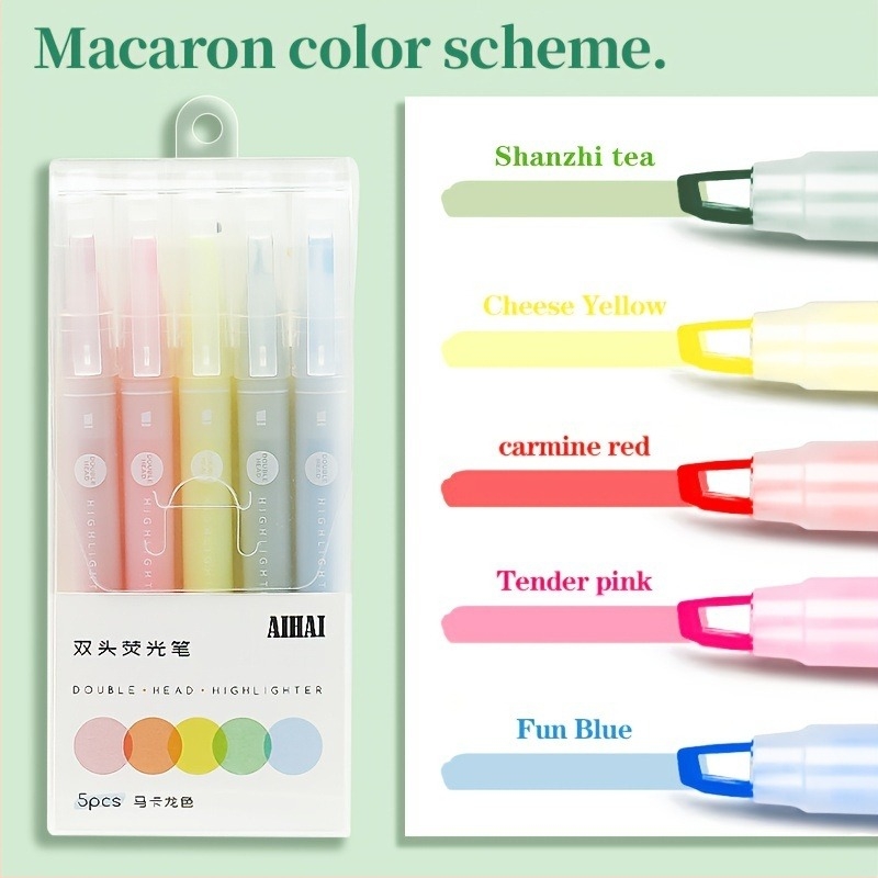 Set dvobojnih fluorescentnih markera za dnevno označavanje (Značka: Other; Broj proizvoda: jd601101133391507)