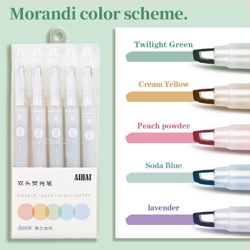 Set dvobojnih fluorescentnih markera za dnevno označavanje (Značka: Other; Broj proizvoda: jd601101133391507)