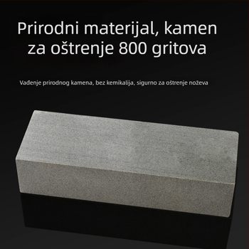 Prirodni kamen za oštrenje kuhinjskih noževa – fino brušenje uljni kamen, protuklizni alat, model 757876083656