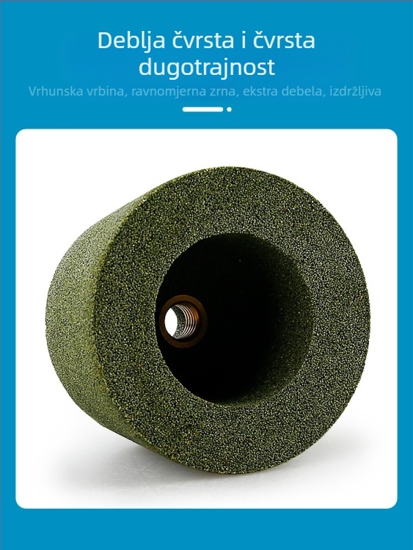 Glava za poliranje kutne brusilice s nano podloškom, za obradu kamena, granita, cementa, metala i keramike