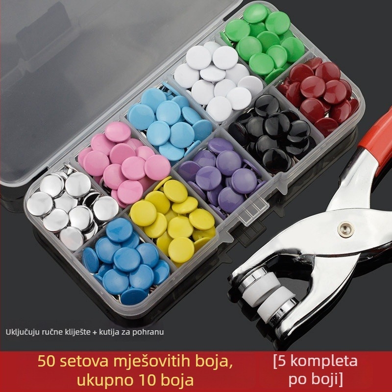 Navlaka za pokrivač s snap kopčama – bez šivanja, skriveni gumbi, zamjena zatvarača