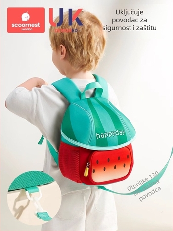 SCOORNEST Ruksak za vrtić, platneni materijal, rodno neutralan, dječji i slatki stil, za vrtić