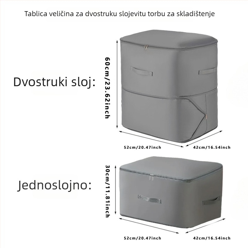 Torba za ćebe - Poliester, višenamjenska, za donje rublje i odjeću (Torba za ćebe; Poliester; Višenamjenska; Donje rublje, Ćebe, Odjeća)