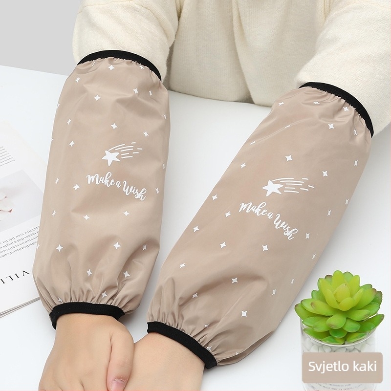 Kuhinjski vodootporni rukav (jednobojni uzorak, tarpaulin materijal, tisak, za odrasle)