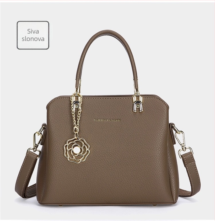 Torbica Tote od PU kože, gradski minimalistički stil, otvaranje zatvaračem, unutarnja džep za telefon i džep sa zatvaračem