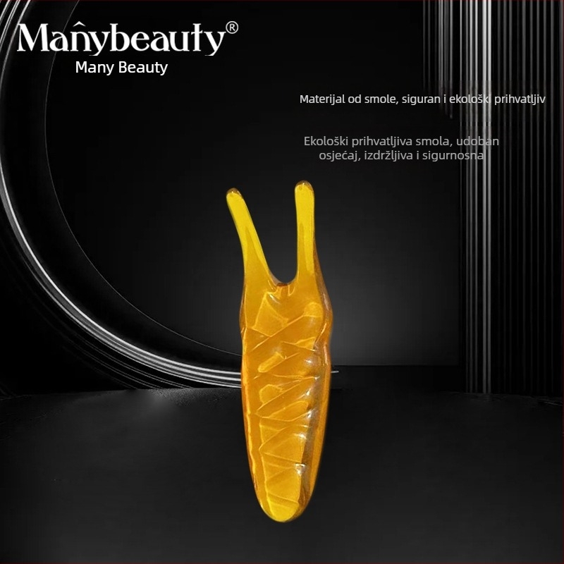 Alat za masažu lica od prirodne smole za masažu nosa i područja oko očiju