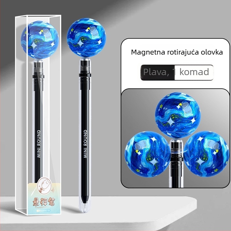 Crtić serija Magnetsko levitacijsko kuglični olovka – Okretno pero, Neizbrisivo, Plastično kućište