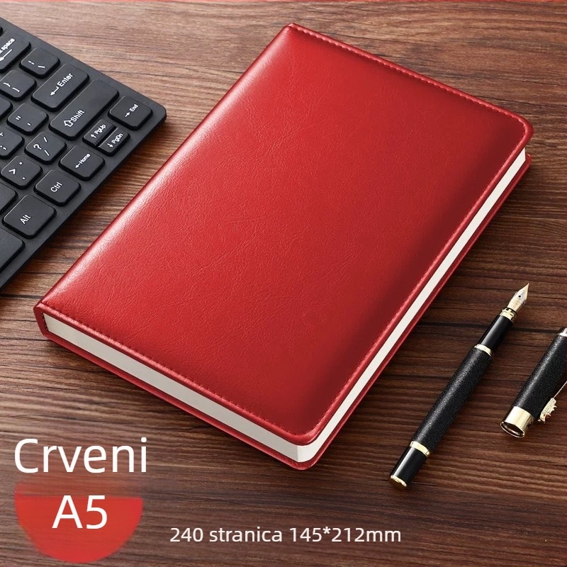 Bilježnica Emma the bunny, PU korica, nitno povezivanje, Dowling papir 80 g, poslovni uredski stil