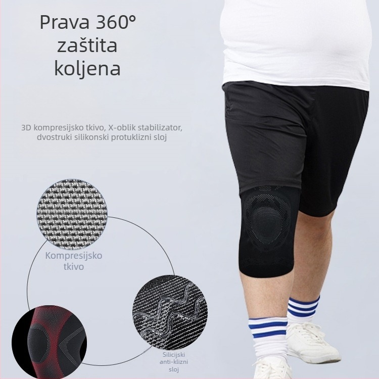 Sportski termo koljeni zaštitni jastučići od pjene, za trčanje i skakanje preko konopa