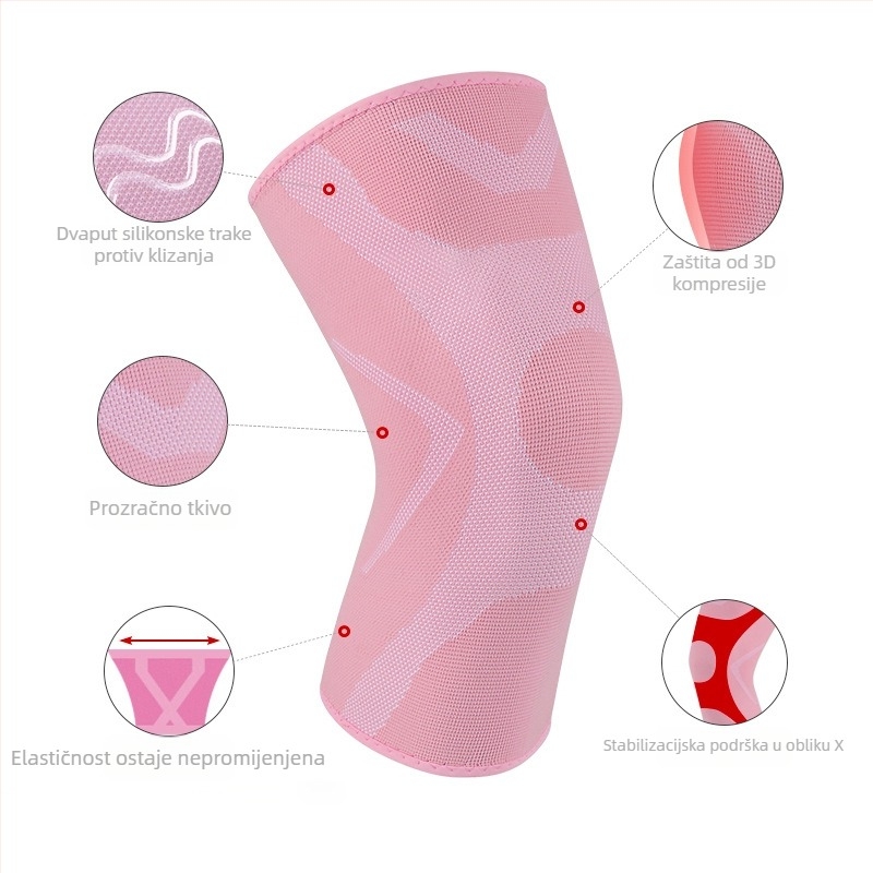 Sportski termo koljeni zaštitni jastučići od pjene, za trčanje i skakanje preko konopa