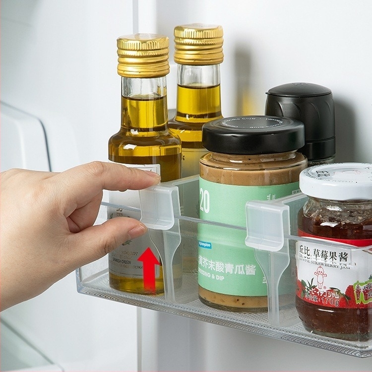 Dijelič hladnjaka – bočna vrata, vertikalni razdjelnik, prilagodljivi plastični panel, modularna konfiguracija