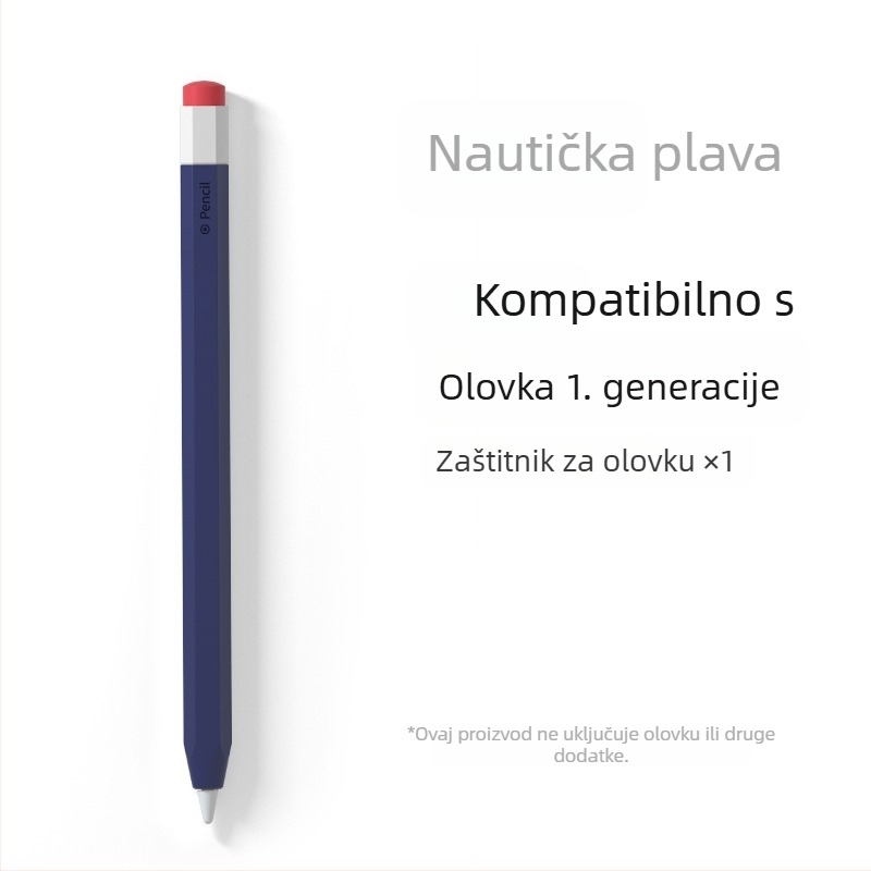 Silikonska zaštitna futrola za Apple Pencil (Gen 1 i Gen 2) - sprječava kotrljanje, otporna na padove, protuklizna