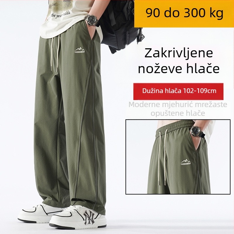 Casual široke hlače s flis podstavom, srednje visine struka, bez pojasa, za jesen