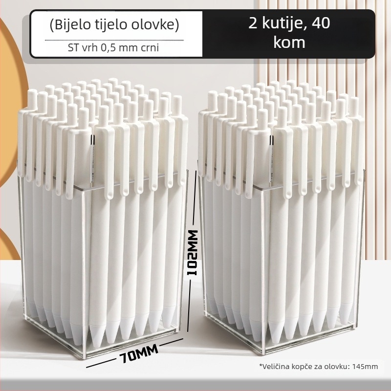 Gel olovka tipa bureta s kliznim mehanizmom, brzo sušeća, za ispite, plastično kućište, Marvel serija