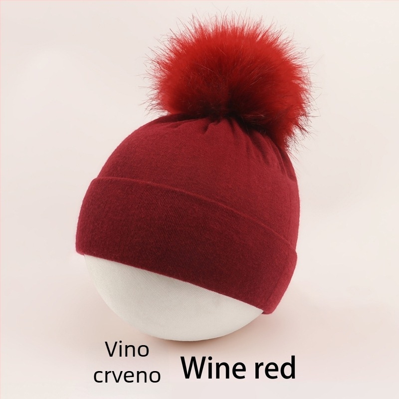 Pulover kapa za bebe s kupolastim vrhom i rubom za uši, topla i otporna na vjetar, za djecu od 0 do 2 godine