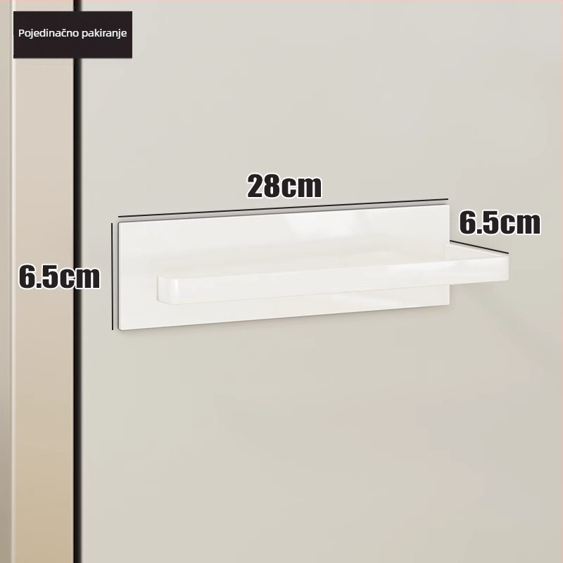 Kuhinjski bočni magnetski stalak sa visećom košarom, 1 razina skladištenja, putovanja, zahtijeva montažu